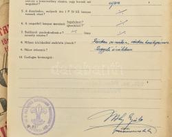 Vegyes cserkész tétel, benne sok Jamboree fénykép és egy sérült emlékfokos Jamboree felirattal