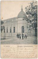 1905 Kiskunhalas, Úri kaszinó. Horváth Gyula kiadása (ázott / wet damage)