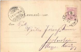 1899 (Vorläufer) Törökszentmiklós, Török-Szt. Miklós; Első Földművelői Kör, Népbank, Kossuth Lajos é...