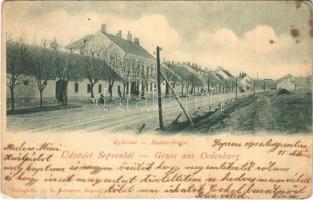 1901 Sopron, Győri út, vendégfogadó. L. Kummert Nr. 75. (fa)