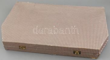 114 db-os 12 személyes evőeszközkészlet, eredeti dobozában, jó állapotban