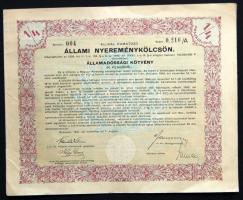 Kis részvény tétel, benne 11db magyar és 8db külföldi (francia, amerikai, osztrák) 1912-től. Összese...