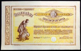 Kis részvény tétel, benne 11db magyar és 8db külföldi (francia, amerikai, osztrák) 1912-től. Összese...