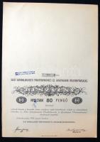 Kis részvény tétel, benne 15db magyar és 2db osztrák 1912-től. Összesen 17db!