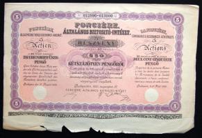 Kis részvény tétel, benne 15db magyar és 2db osztrák 1912-től. Összesen 17db!