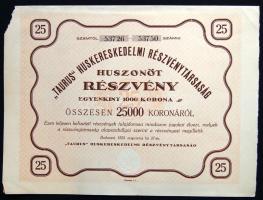 Kis részvény tétel, benne 15db magyar és 2db osztrák 1912-től. Összesen 17db!