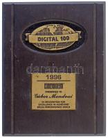 1996. DIGITAL 100 plakett fa talpon 1996 DIGITAL PRESENTED TO GÁBOR MONDVAI IN RECOGNITION FOR EXCELLENCE IN ACHIEVING SALES PERFORMANCE GOALS T:1-,2