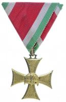 1929. III. osztályú Tiszti Szolgálati Jel aranyozott Br kitüntetés mellszalagon T:2  Hungary 1929. Officers Distinction for Long Service, 3rd Class decoration with ribbon C:AU NMK 352.