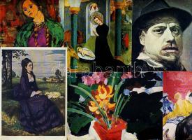 42 db modern művész lap