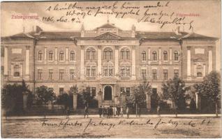 1906 Zalaegerszeg, főgimnázium. Breisach Sámuel kiadása (EK)