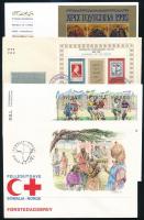 13 different FDC's 13 klf FDC, közte jó motívumok