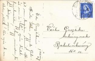 1932 Balatonakarattya, Balaton látképe a Tihanyi félszigettel. photo (EM)