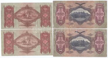 7db-os vegyes pengő bankjegy tétel T:III,