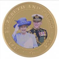 Cook Islands 2007. 1$ Cu-Ni "II. Ezsébet és Fülöp herceg házasságának 60. évforulója" T:PP...