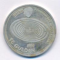 Hollandia 1999. 10G Ag "Millenium" T:1- (PP) Netherlands 1999. 10 Gulden Ag "Milleniu...