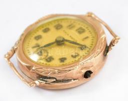 Arany (Au) 14K Erca Watch karóra, jelzett, nem jár, hiányzó felhúzóval, d: 2,3 cm, bruttó: 8,18 g