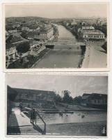 5 db RÉGI erdélyi város képeslap vegyes minőségben: Brassó, Aknasugatag, Nagyvárad, Belényes, Nagysz...