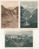 19 db RÉGI osztrák képeslap Zell am See környékéről / 19 pre-1945 Austrian postcards from around Zel...