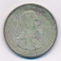 1930. 5P Ag Horthy jobbra T:3 patina Adamo P8