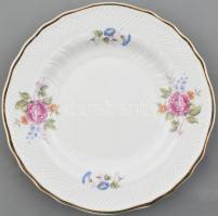 Hollóházi hat személyes étkészlet hozzá plusz 6 db mély tányérral. Matricás, jelzett, hibátlan