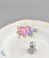 Hollóházi süteményes készlet 6 személyes. Matricás, jelzett, hibátlan