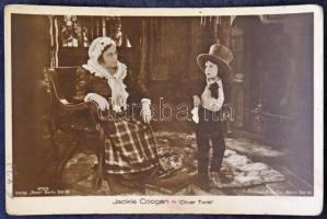 Kb 540 db régi külföldi szinész képeslap sok jobbal közte több Chaplin, Jackie Coogan, Greta Garbo, ...