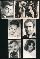 Magyar színészek 10 db fotó a 60-as évekből
