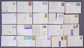 Kb 800 db képeslap 1 levelezésből az egész világból közte rengeteg tengerentúli és egzotikus képesla...