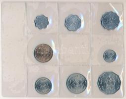 Málta 1972. 2m - 50c (9x) forgalmi sor lezárt fóliatokban T:1 Malta 1972. 2 Mils - 50 Cents (9x) coin set in sealed foil case C:UNC