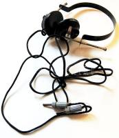 cca 1960 Katonai Standard bakelit fejhalgató