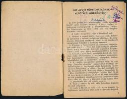 Varga Jenő: Mit adott Németországnak a "totális mozgósítás"? Moszkva, 1943, Idegennyelvű I...