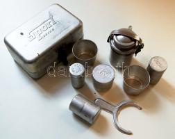 1960 Sport presszó aluminium kávéfőzőkészlet