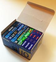 9 db bontatlan üres kazetta