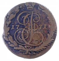 Orosz Birodalom 1771E-M 5k Cu "II. Katalin" T:3,3- durva ph.
Russian Empire 1771E-M 5 Kop...