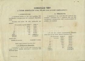 1954. "Ötödik Békekölcsön" nyereménykölcsöne 50Ft-ról