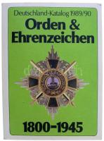 Jörg Nimmergut: Orden & Ehrenzeichen 1800-1945 - Deutschland-Katalog 1989/90. Jörg Nimmergut, München, 1989.