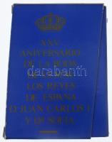 Spanyolország 1987. 500P (6xklf, közte 2db Ag) "I. János Károly és Zsófia házasságának 25. évfo...