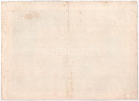 Bicske 1926. "Bicskei Takarékpénztár" részvénye 50P-ről, szárazpecséttel T:III szakadás, f...