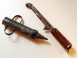 Működő régi gázgyújtó  + habnyomó