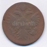 Orosz Birodalom 1735. Denga (1/2k) Cu T:3
Russian Empire 1735. Denga (1/2 Kopeck) Cu C:F
Krause KM...