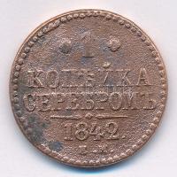 Orosz Birodalom 1842EM 1k Cu T:2-,3 Russian Empire 1842EM 1 Kopeck Cu C:VF,F Krause C#144.1