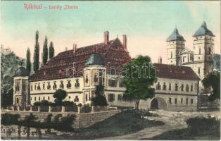 Zboró, Zborov; Rákóczi kastély. Eschwig és Hajts kiadása. Hajts Kornél felvétele / castle