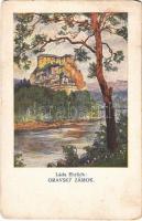 1925 Árvaváralja, Oravsky Podzámok; Árva vára. J. Neumann kiadása / Oravsky zámok / castle s: Láda Ehrlich (EM)