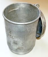 MOTK aluminium tejfölös edény