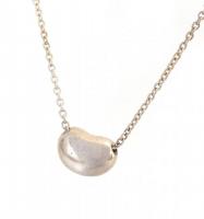 Ezüst(Ag) kis csúszóval, jelzett, h: 40 cm, nettó: 2,54 g