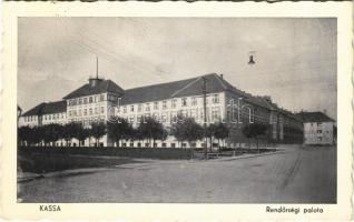 1940 Kassa, Kosice; Rendőrségi palota / police station (EK)