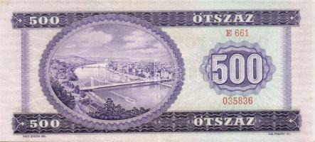 1969. 500Ft T:II+ Csak egyszer hajtva!
