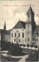 Pozsony, Pressburg, Bratislava; Rathaus / Városháza / town hall