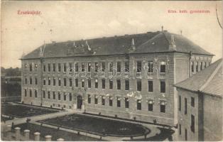 1912 Érsekújvár, Nové Zámky; Katolikus gimnázium. Conlegner és fia kiadása / Catholic grammar school (EK)