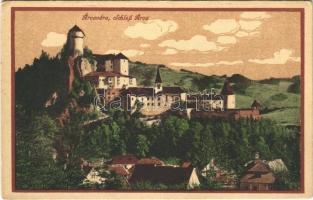 Árvaváralja, Oravsky Podzámok; Árva vára. Feitzinger Ede No. 870. / Schloß Árva / Oravsky zámok / castle (EK)